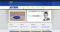 Desktop Screenshot of grupoayre.com
